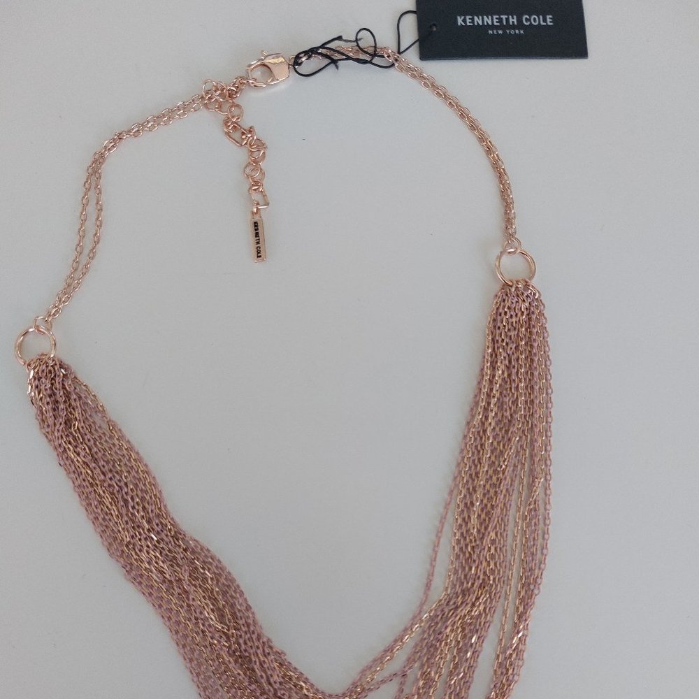Kenneth Kole Necklace BLSH/Rose SHRT MLT CHN